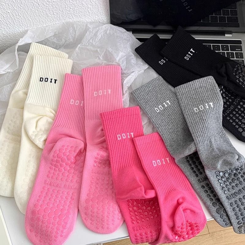 1 คู่ ถุงเท้าโยคะกีฬาแฟชั่นสีส - Sports Socks บทวิจารณ์และราคา