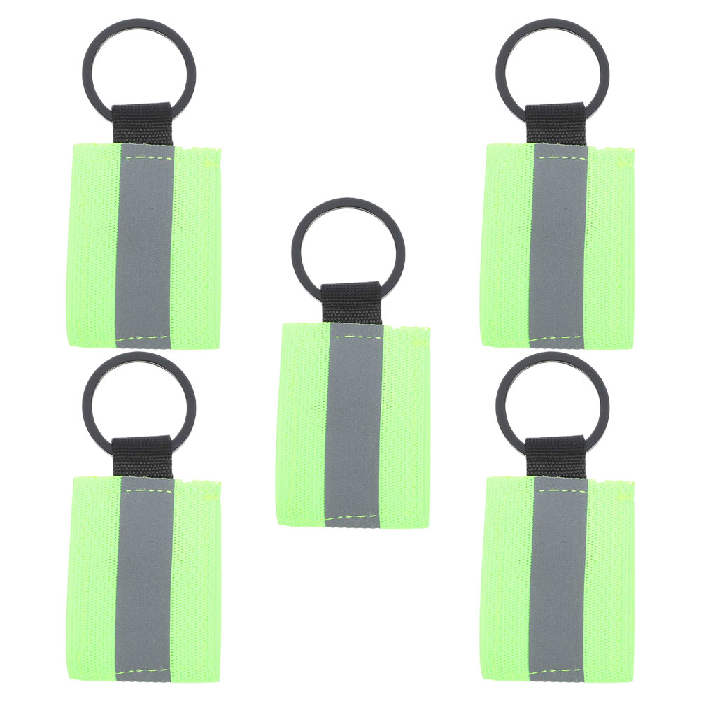 5 ชิ้น ป้ายพวงกุญแจสะท้อนแสงสอ - Running Visibility Gear บทวิจารณ์และราคา