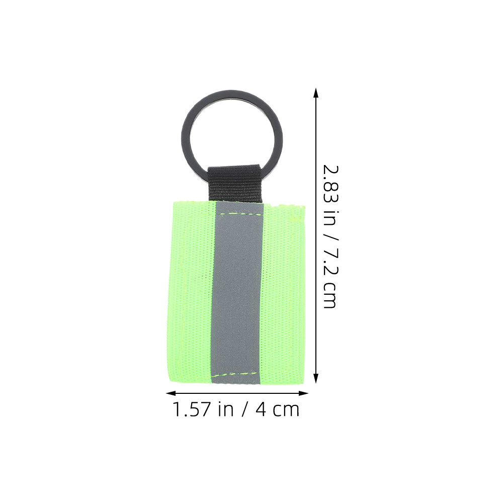 5 ชิ้น ป้ายพวงกุญแจสะท้อนแสงสอ - Running Visibility Gear บทวิจารณ์และราคา