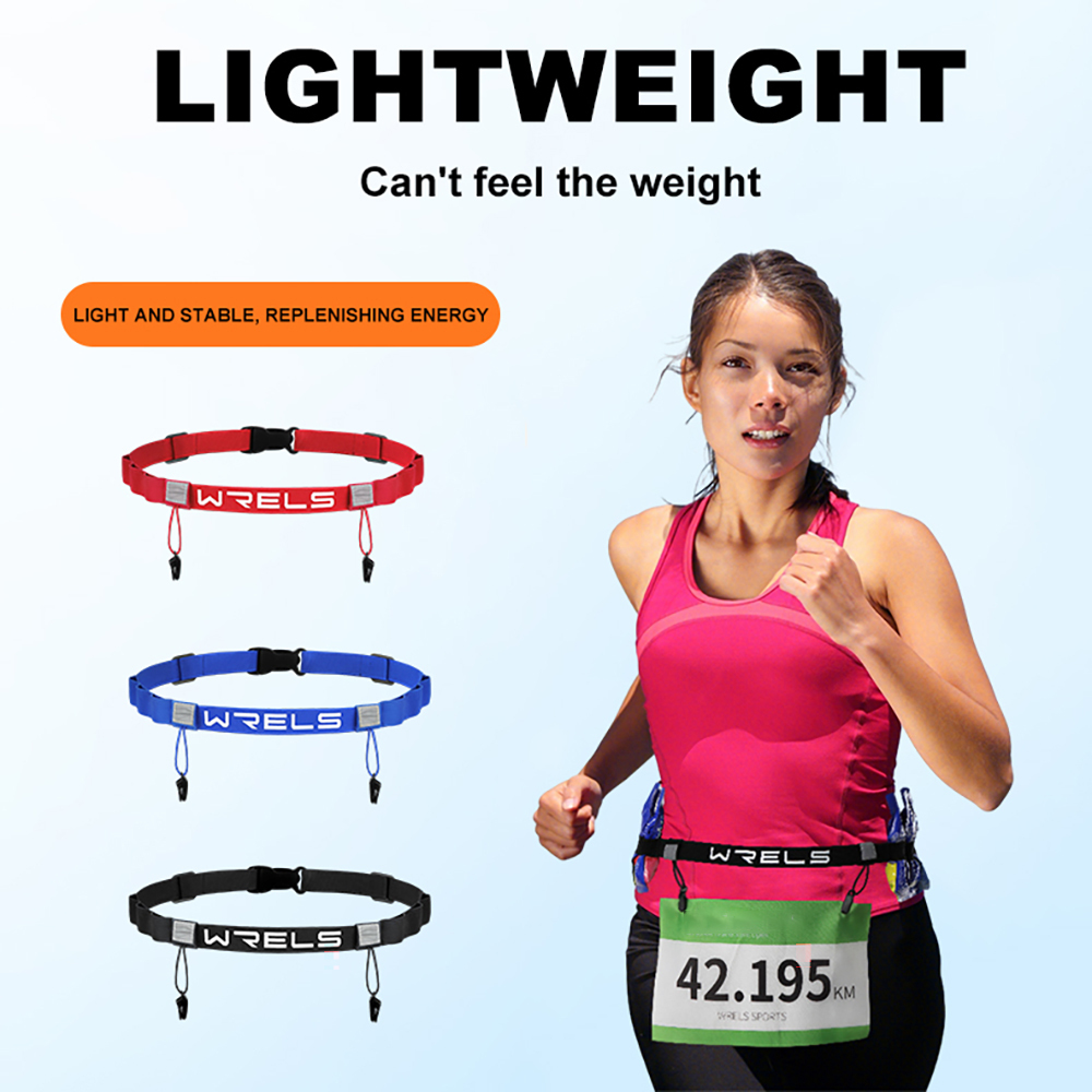 เข็มขัดใส่หมายเลขแข่งมาราธอน W - Race Bib บทวิจารณ์และราคา