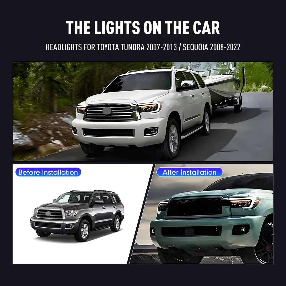 ไฟหน้าแต่งรถยนต์สำหรับ Toyota  - Running Headlamp บทวิจารณ์และราคา