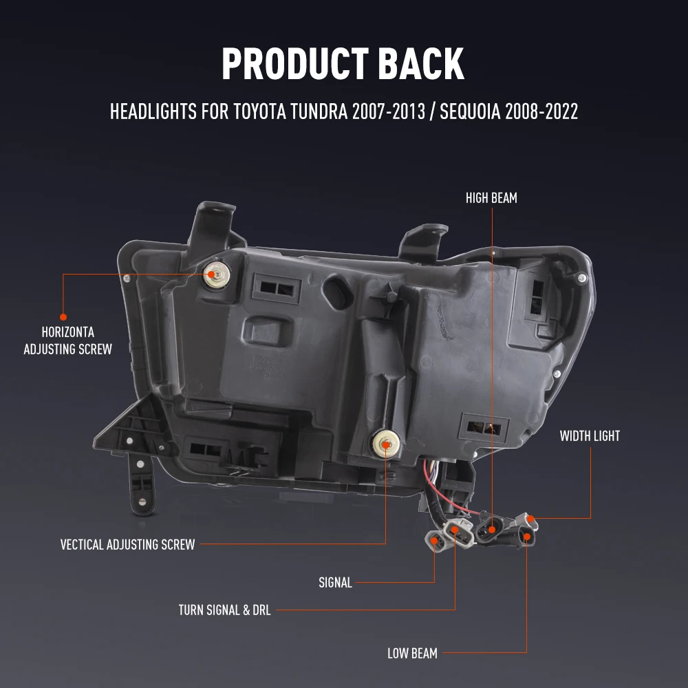 ไฟหน้าแต่งรถยนต์สำหรับ Toyota  - Running Headlamp บทวิจารณ์และราคา