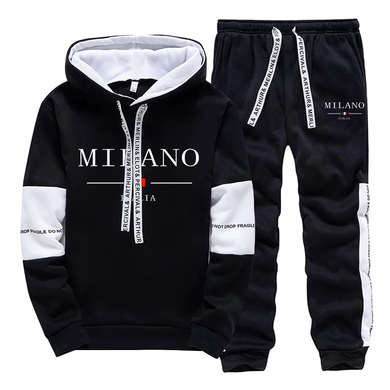 ชุดเซ็ตผู้ชาย/เสื้อฮู้ด/กางเกง - Joggers Pants บทวิจารณ์และราคา