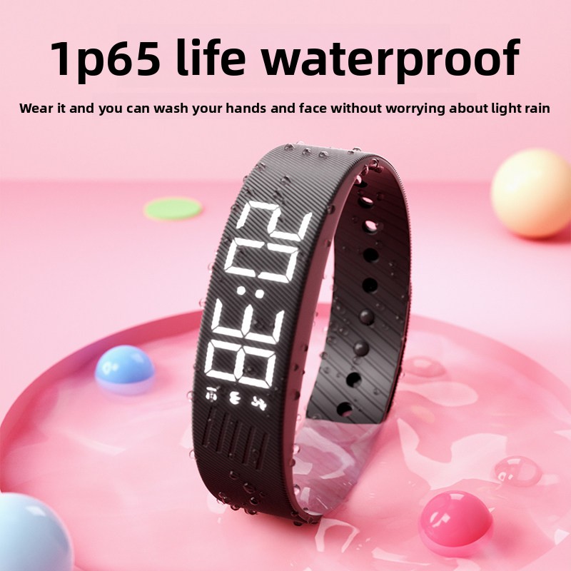 นาฬิกาปลุกดิจิตอล LED สายซิลิโ - Running Watch บทวิจารณ์และราคา