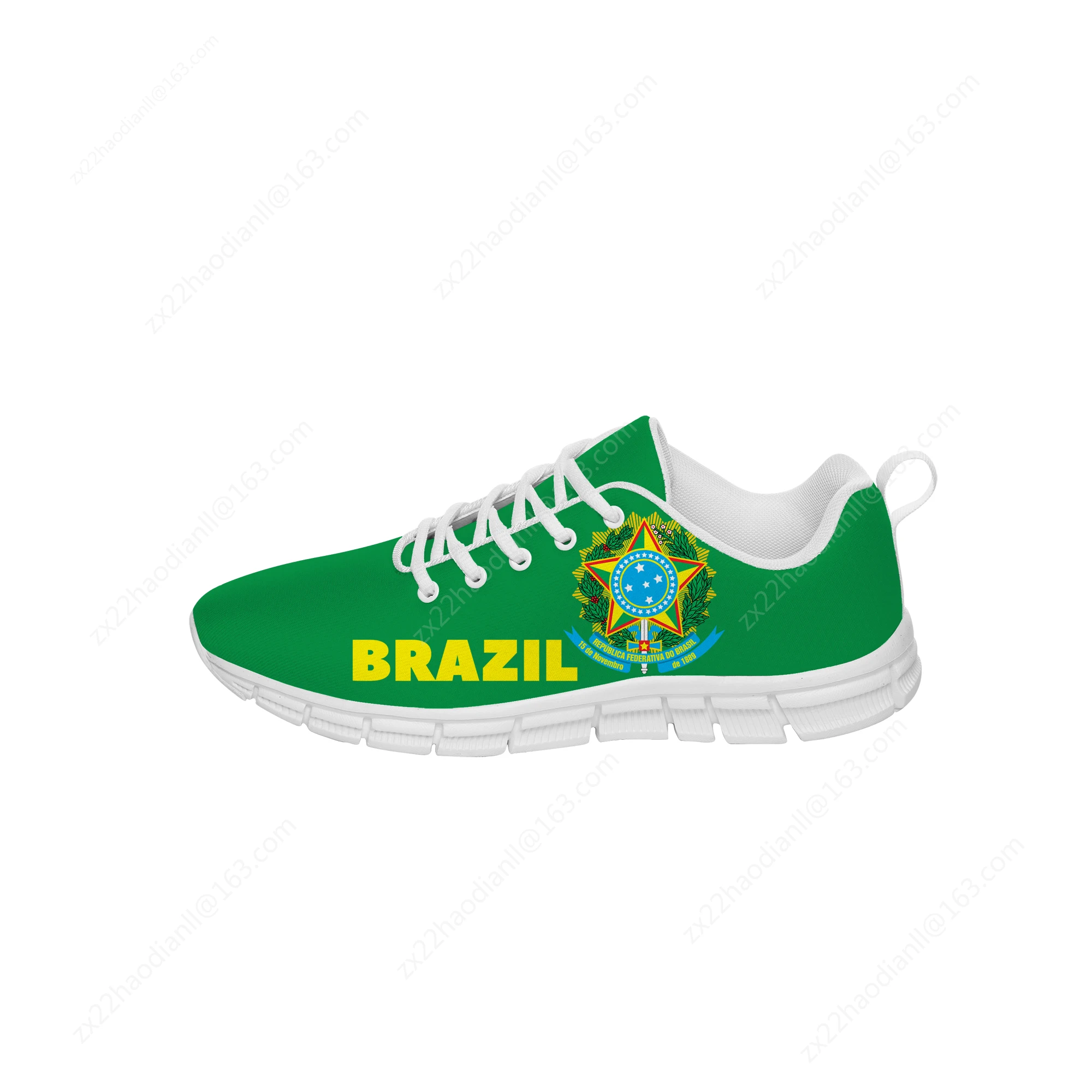 รองเท้าผ้าใบลายธงชาติบราซิล สำ - Running Shoes Women บทวิจารณ์และราคา